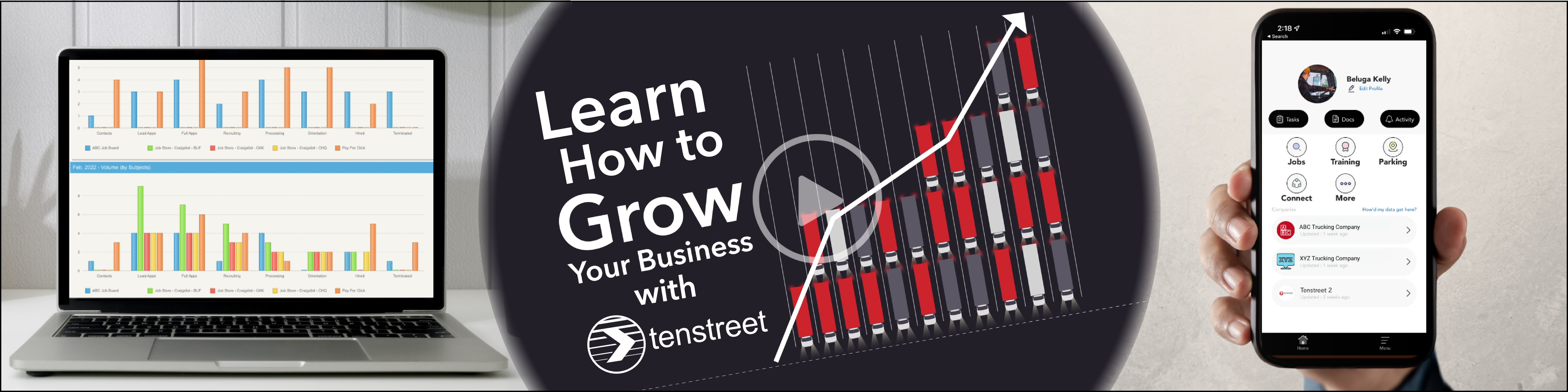 Learn how to grow your business with Tenstreet video